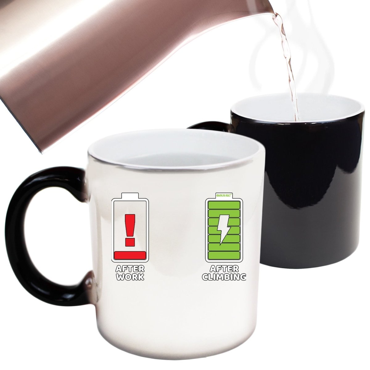 Aa After Work After Climbing Mug Cup - 123t Australia | Funny T-Shirts Mugs Novelty Gifts