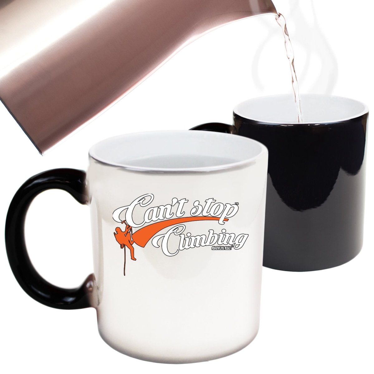 Aa Cant Stop Climbing Mug Cup - 123t Australia | Funny T-Shirts Mugs Novelty Gifts