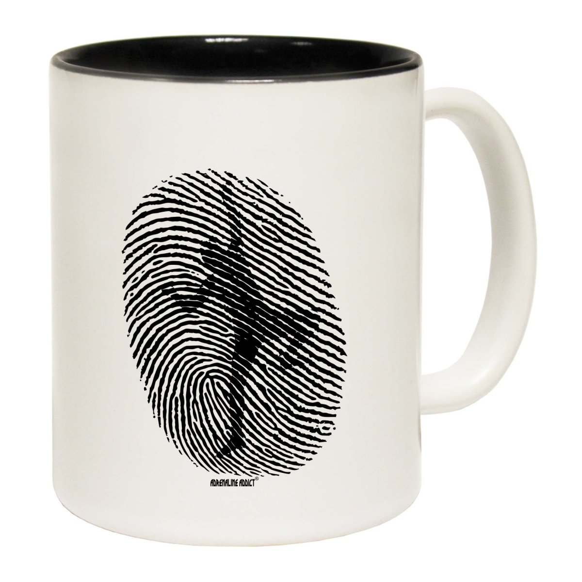 Aa Climbing Fingerprint Mug Cup - 123t Australia | Funny T-Shirts Mugs Novelty Gifts