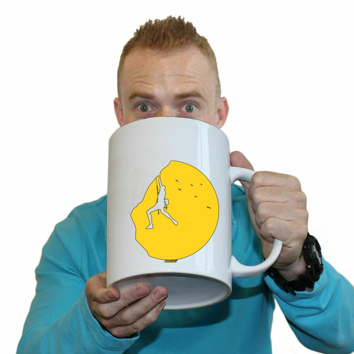Aa Climbing Sunset Mug Cup - 123t Australia | Funny T-Shirts Mugs Novelty Gifts