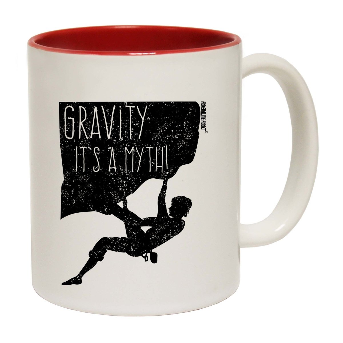 Aa Gravity Is A Myth Mug Cup - 123t Australia | Funny T-Shirts Mugs Novelty Gifts