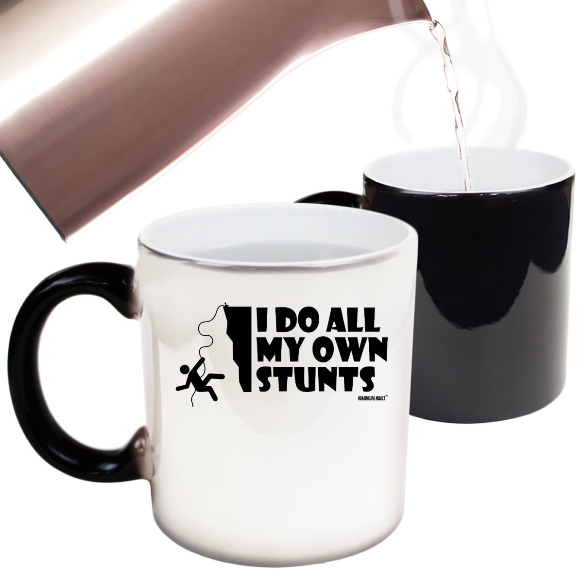 Aa I Do All My Stunts Climbing Mug Cup - 123t Australia | Funny T-Shirts Mugs Novelty Gifts