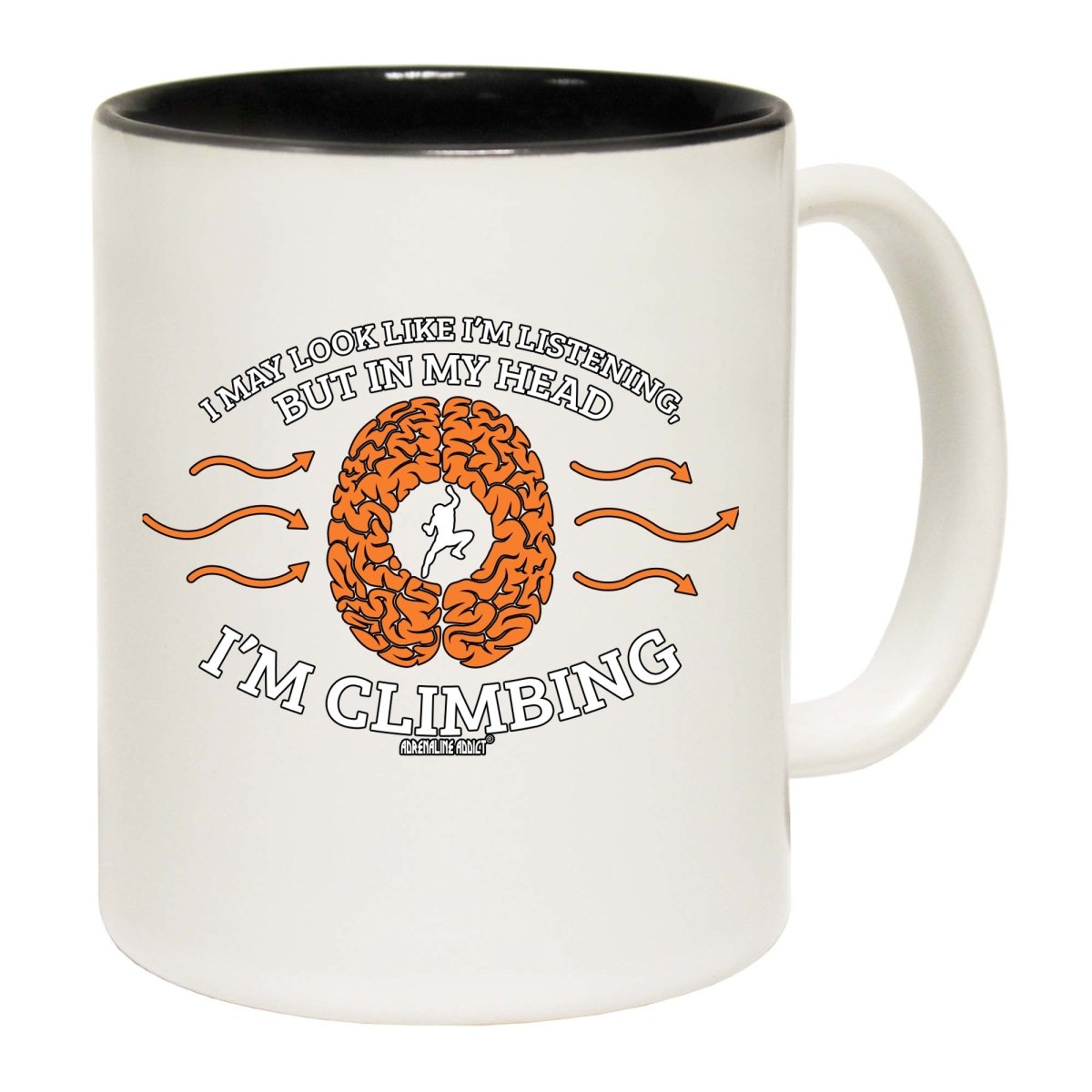 Aa I May Look Like Im Listening Climbing Mug Cup - 123t Australia | Funny T-Shirts Mugs Novelty Gifts