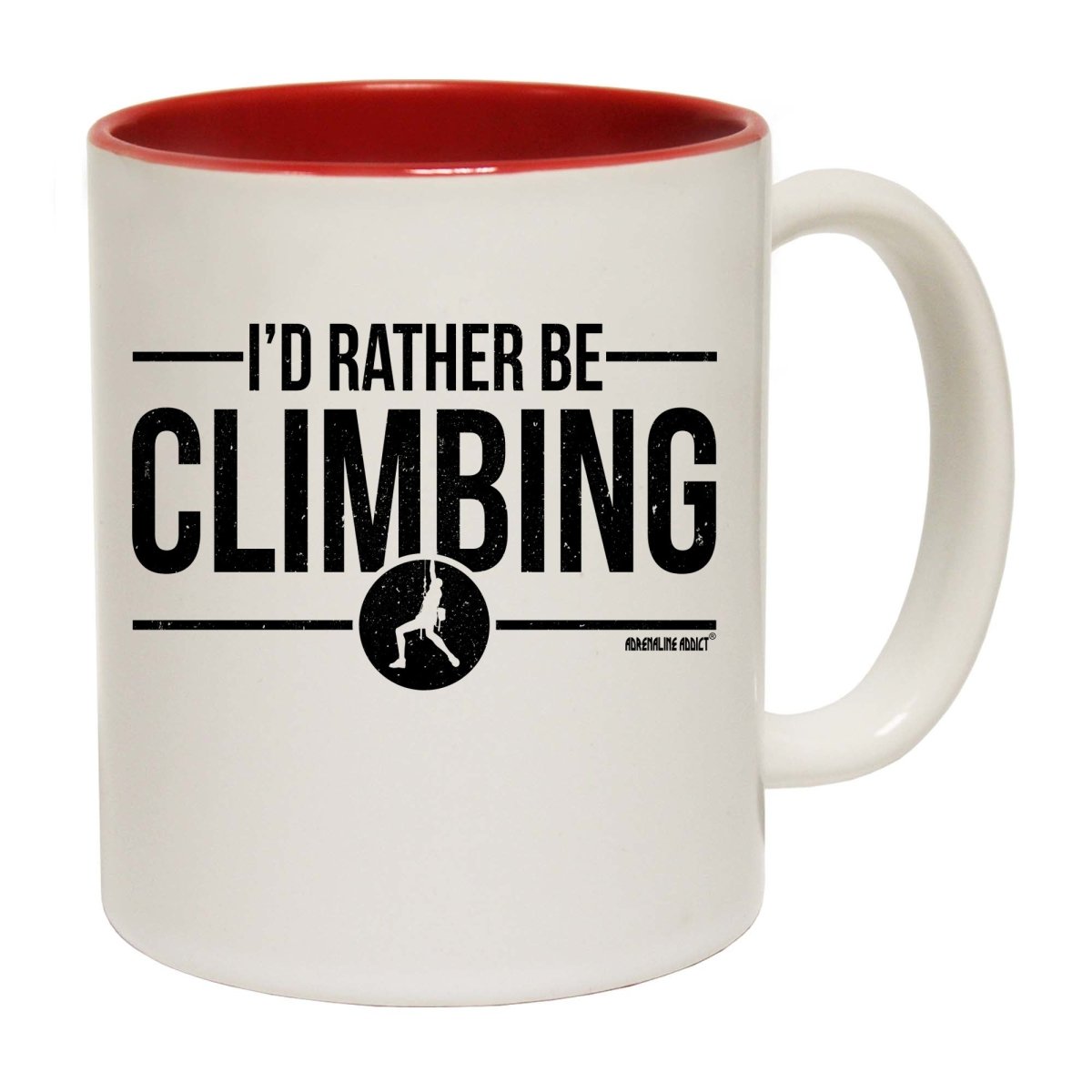 Aa Id Rather Be Climbing Mug Cup - 123t Australia | Funny T-Shirts Mugs Novelty Gifts