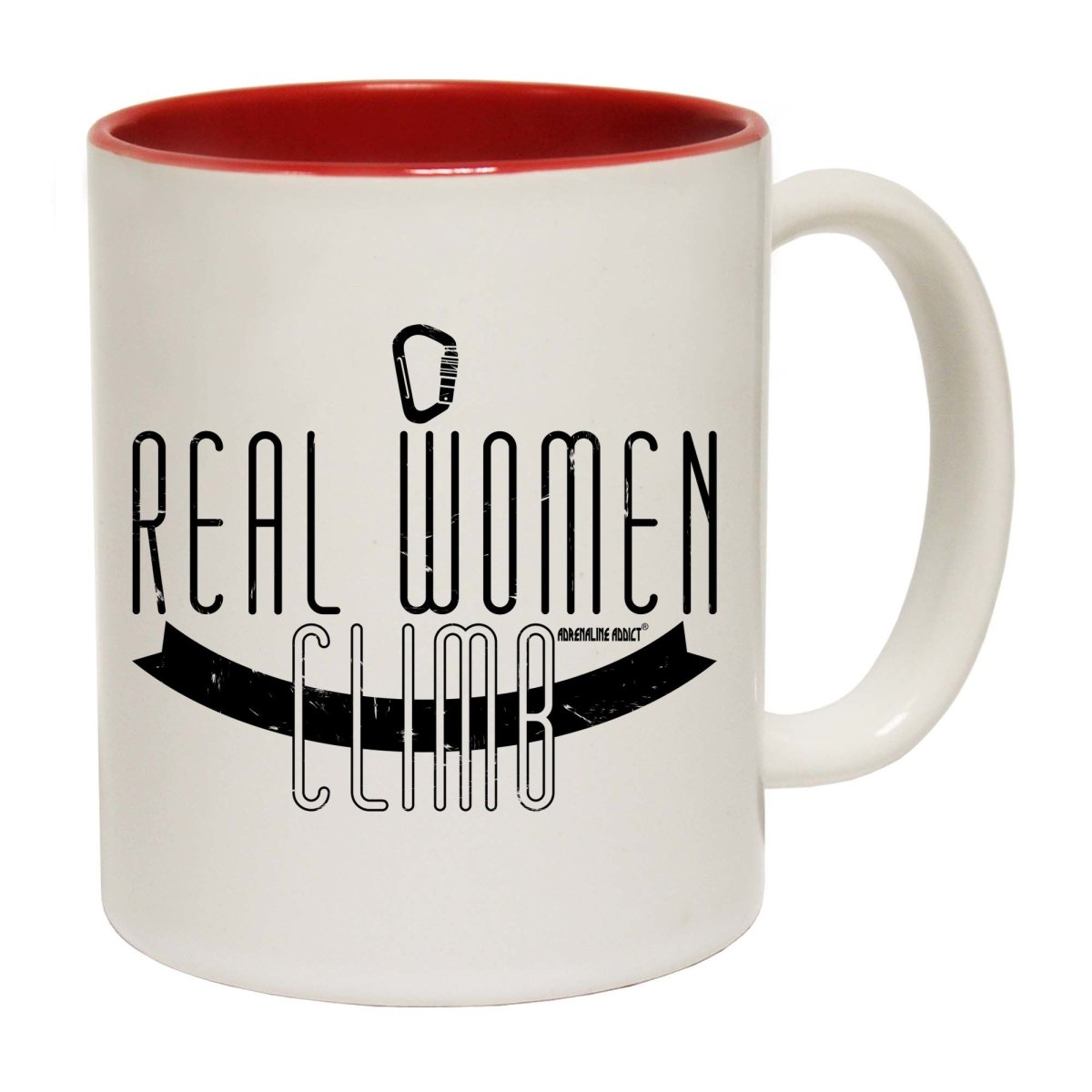 Aa Real Women Climb Mug Cup - 123t Australia | Funny T-Shirts Mugs Novelty Gifts