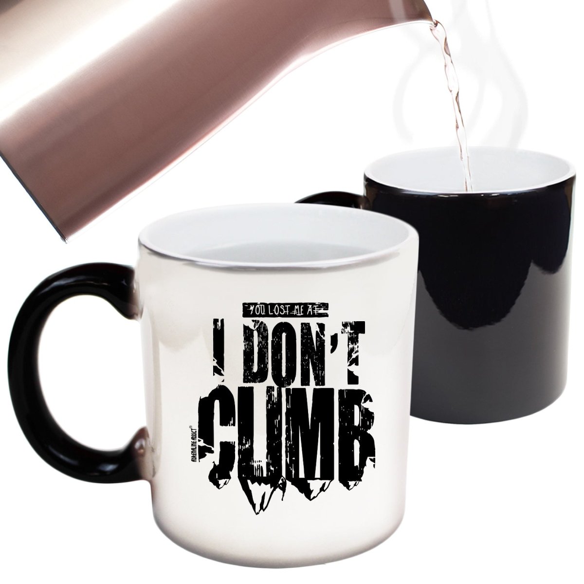 Aa You Lost Me At I Dont Climb Mug Cup - 123t Australia | Funny T-Shirts Mugs Novelty Gifts