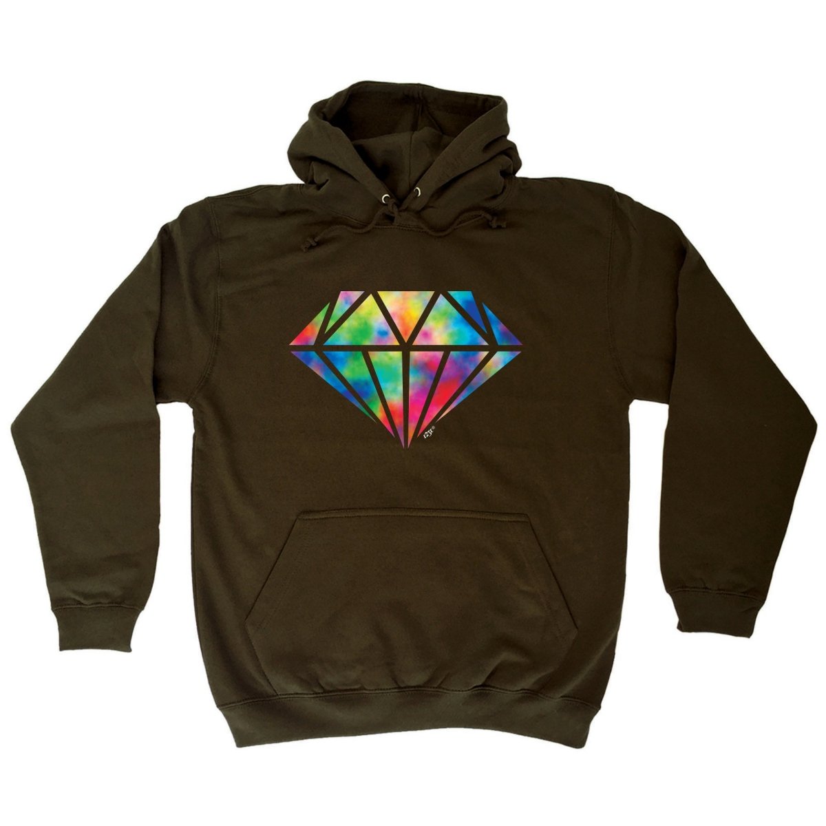 Acid Diamond Retro - Funny Novelty Hoodies Hoodie - 123t Australia | Funny T-Shirts Mugs Novelty Gifts