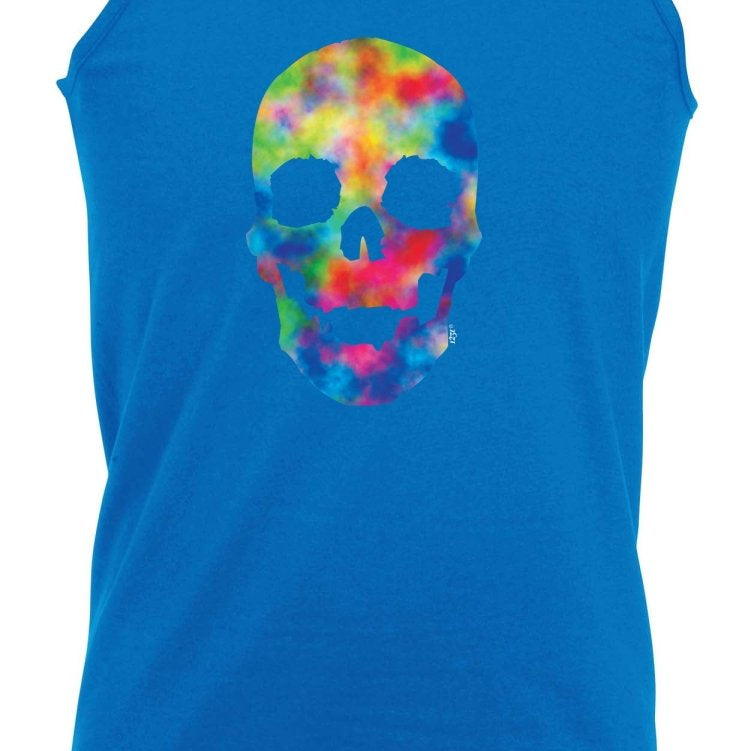 Acid Skull Retro - Funny Novelty Vest Singlet Unisex Tank Top - 123t Australia | Funny T-Shirts Mugs Novelty Gifts