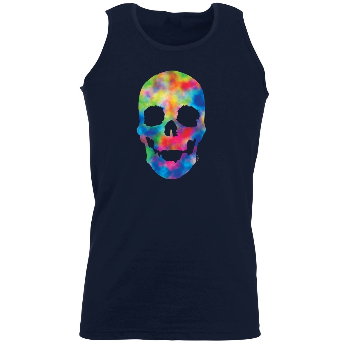 Acid Skull Retro - Funny Novelty Vest Singlet Unisex Tank Top - 123t Australia | Funny T-Shirts Mugs Novelty Gifts