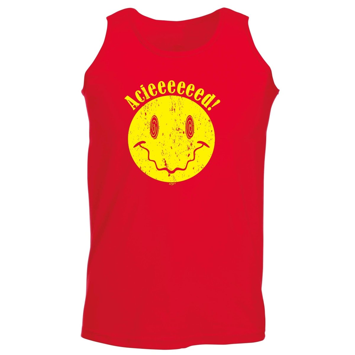 Acieeeeeed Rave Dance - Funny Novelty Vest Singlet Unisex Tank Top - 123t Australia | Funny T-Shirts Mugs Novelty Gifts