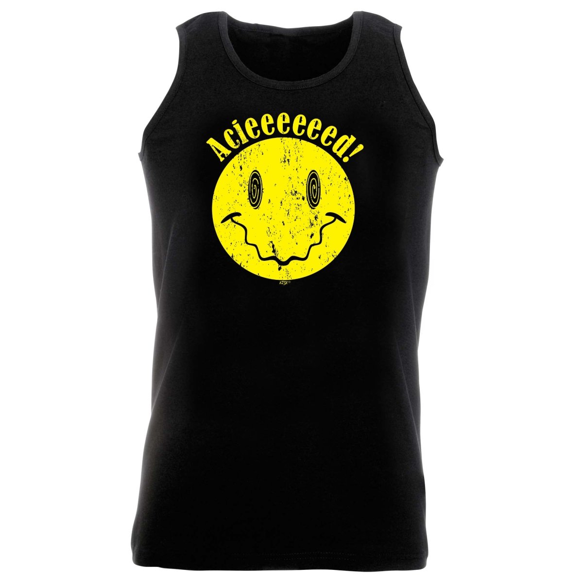 Acieeeeeed Rave Dance - Funny Novelty Vest Singlet Unisex Tank Top - 123t Australia | Funny T-Shirts Mugs Novelty Gifts