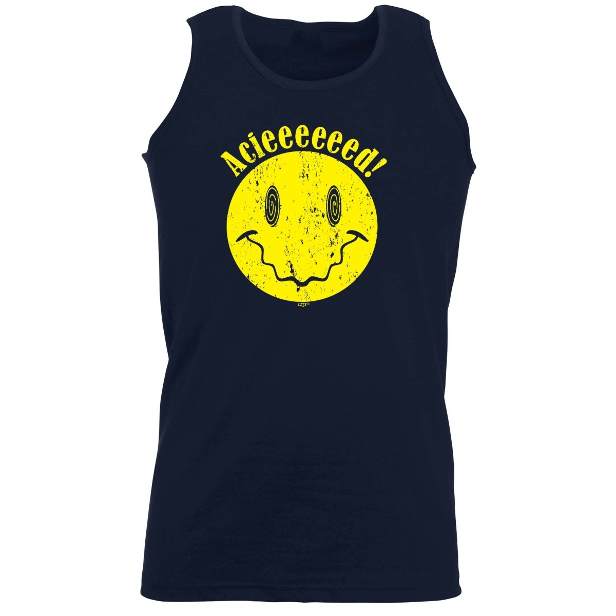 Acieeeeeed Rave Dance - Funny Novelty Vest Singlet Unisex Tank Top - 123t Australia | Funny T-Shirts Mugs Novelty Gifts