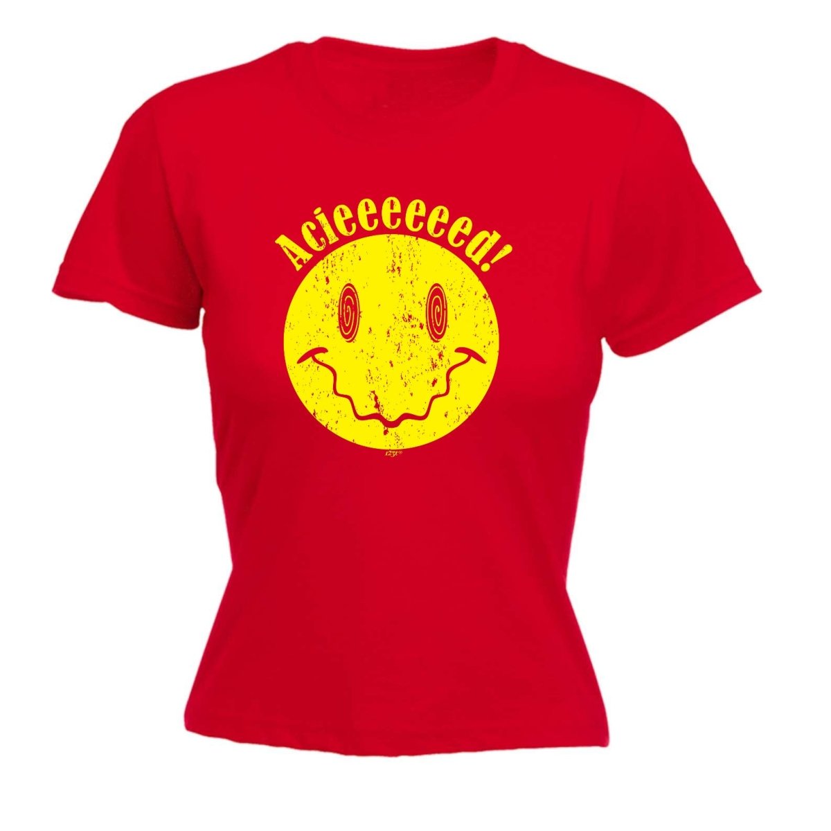 Acieeeeeed Rave Dance - Funny Novelty Womens T-Shirt T Shirt Tshirt - 123t Australia | Funny T-Shirts Mugs Novelty Gifts
