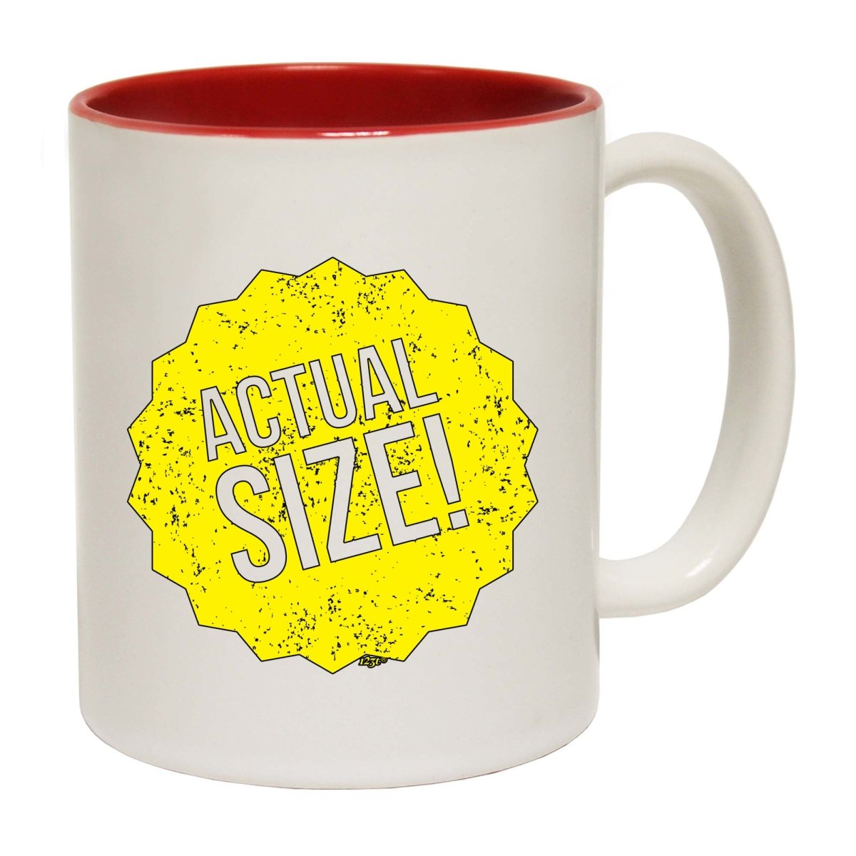 Actual Size Mug Cup - 123t Australia | Funny T-Shirts Mugs Novelty Gifts