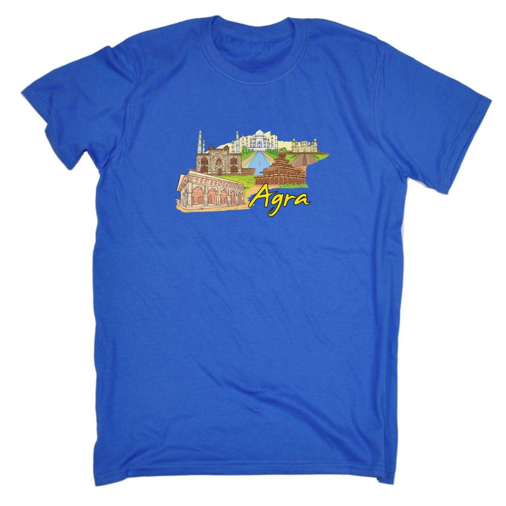 Agra India Country Flag Destination - Mens Funny T-Shirt Tshirts - 123t Australia | Funny T-Shirts Mugs Novelty Gifts