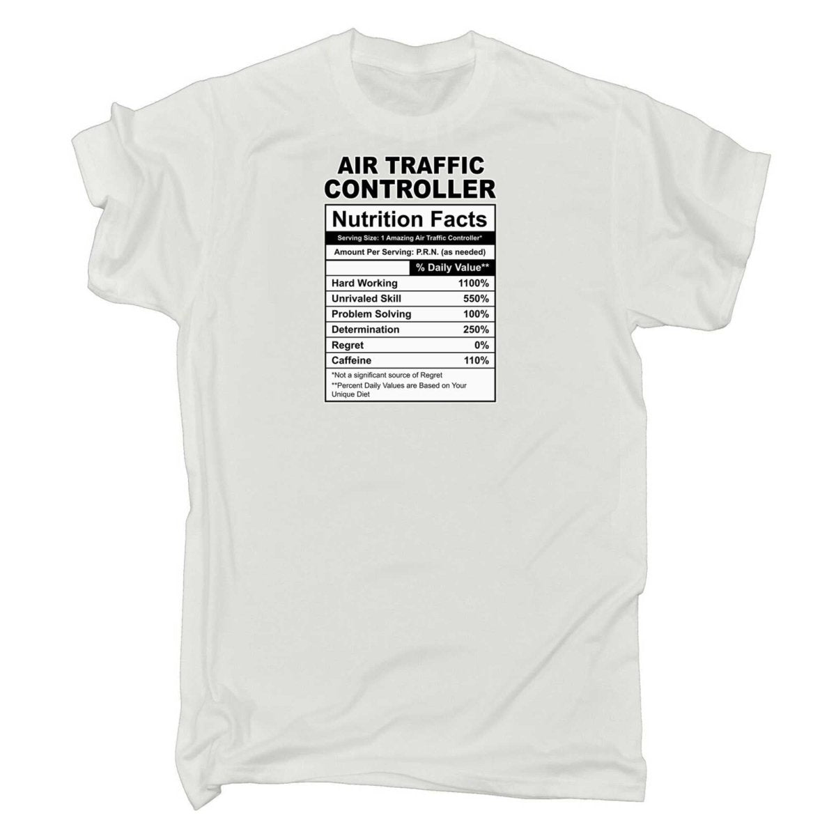 Air Trafic Controller Nutrition Facts - Mens Funny T-Shirt Tshirts - 123t Australia | Funny T-Shirts Mugs Novelty Gifts