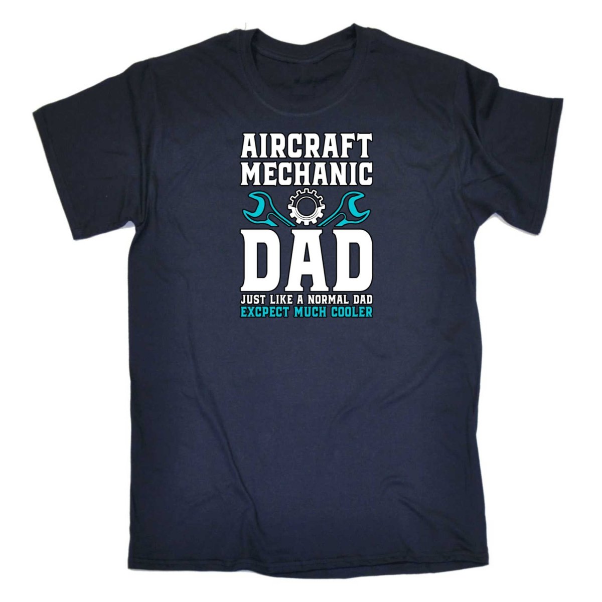 Aircraft Mechanic Dad Much Cooler - Mens Funny T-Shirt Tshirts - 123t Australia | Funny T-Shirts Mugs Novelty Gifts