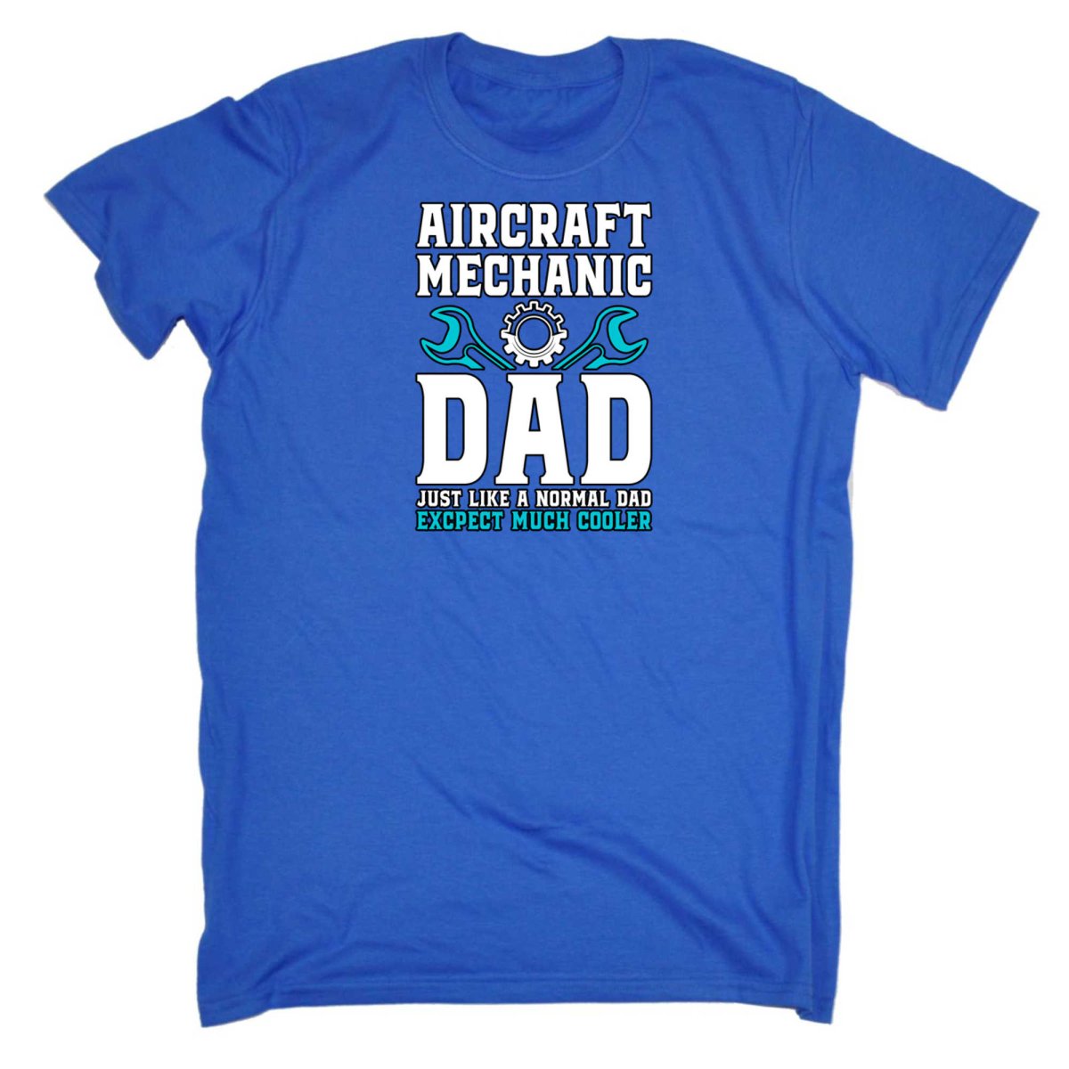 Aircraft Mechanic Dad Much Cooler - Mens Funny T-Shirt Tshirts - 123t Australia | Funny T-Shirts Mugs Novelty Gifts