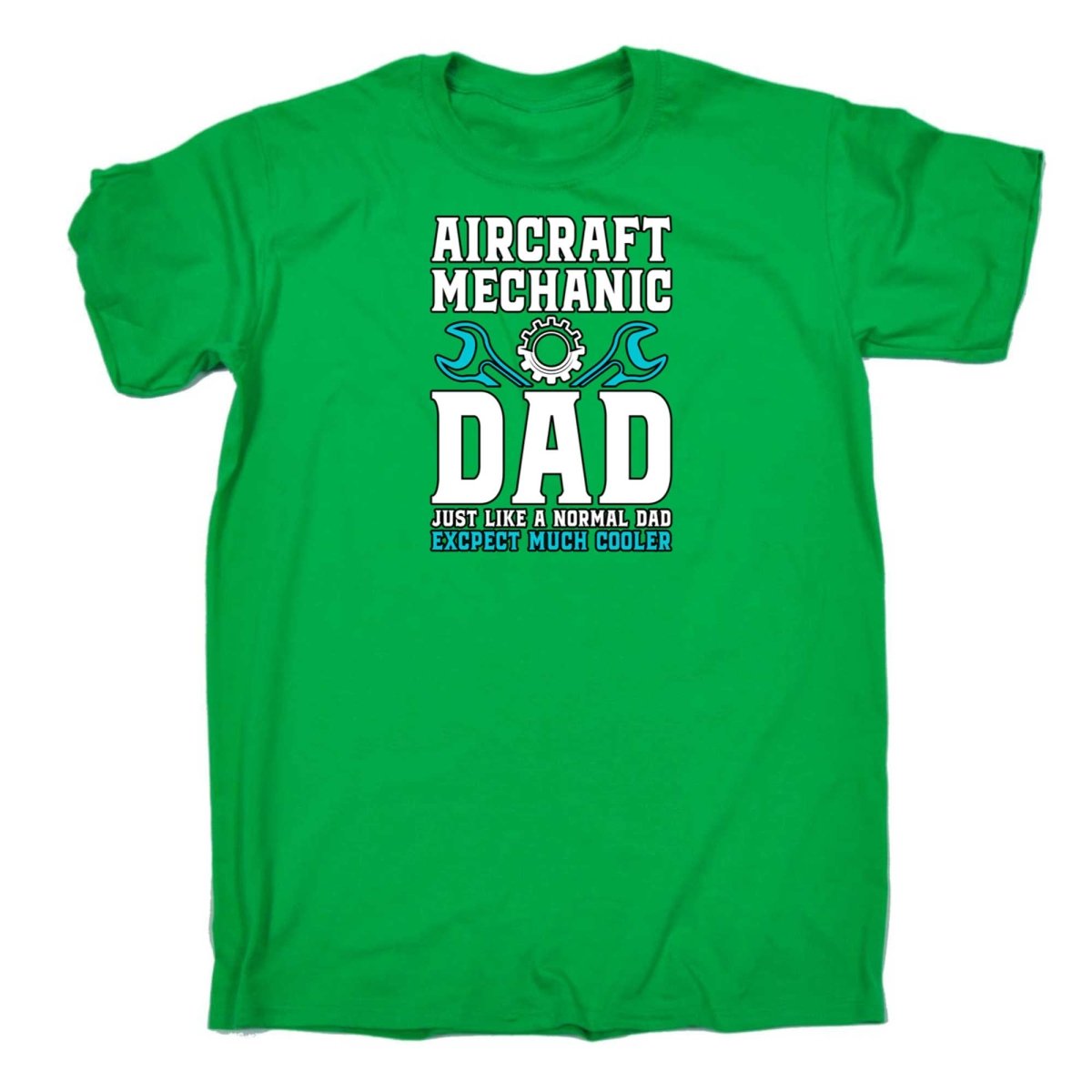 Aircraft Mechanic Dad Much Cooler - Mens Funny T-Shirt Tshirts - 123t Australia | Funny T-Shirts Mugs Novelty Gifts