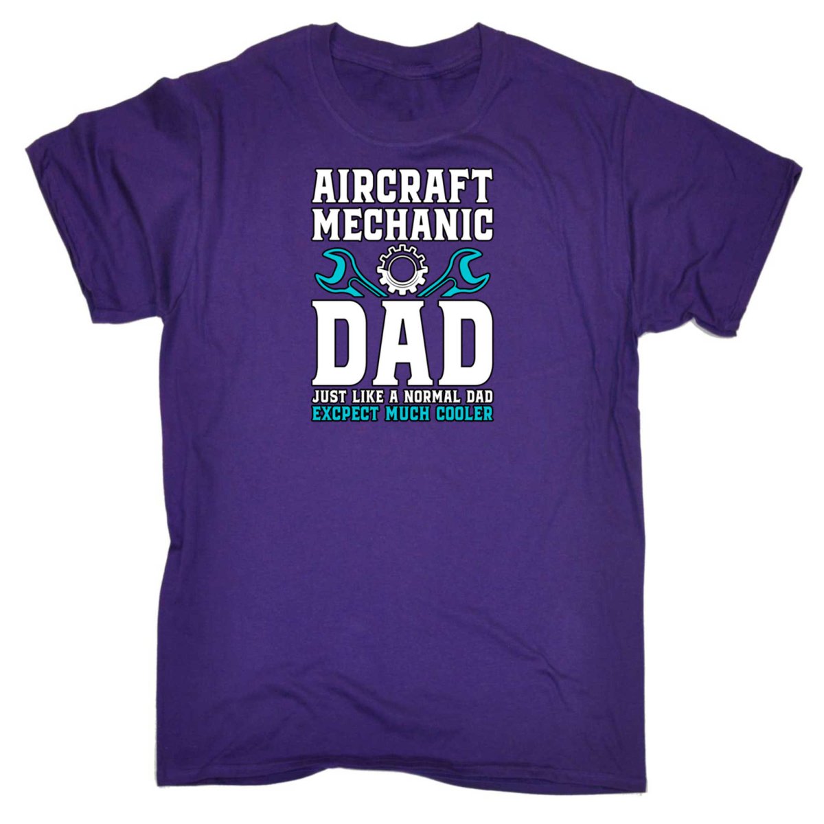 Aircraft Mechanic Dad Much Cooler - Mens Funny T-Shirt Tshirts - 123t Australia | Funny T-Shirts Mugs Novelty Gifts