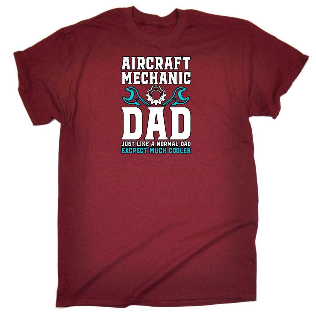 Aircraft Mechanic Dad Much Cooler - Mens Funny T-Shirt Tshirts - 123t Australia | Funny T-Shirts Mugs Novelty Gifts