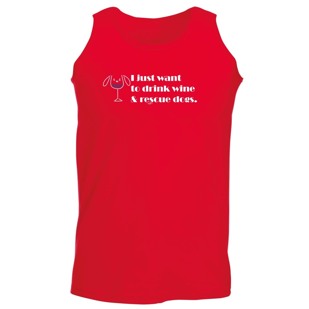 Alcohol Alcohol Animal Drink Wine And Rescue Dogs - Funny Novelty Vest Singlet Unisex Tank Top - 123t Australia | Funny T-Shirts Mugs Novelty Gifts