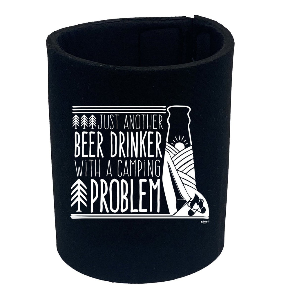 Alcohol Alcohol Sailing Beer Drinker With A Camping Problem - Funny Novelty Stubby Holder - 123t Australia | Funny T-Shirts Mugs Novelty Gifts