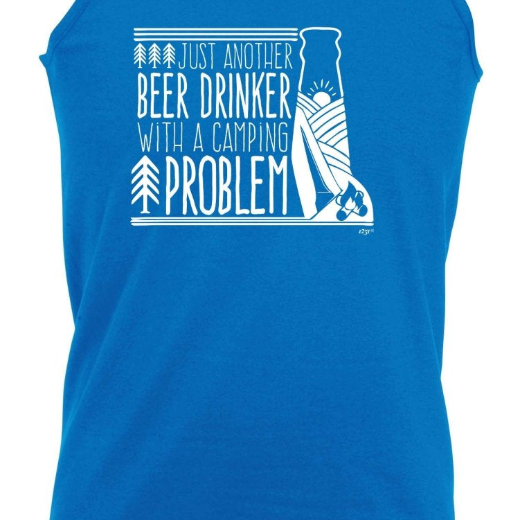 Alcohol Alcohol Sailing Beer Drinker With A Camping Problem - Funny Novelty Vest Singlet Unisex Tank Top - 123t Australia | Funny T-Shirts Mugs Novelty Gifts