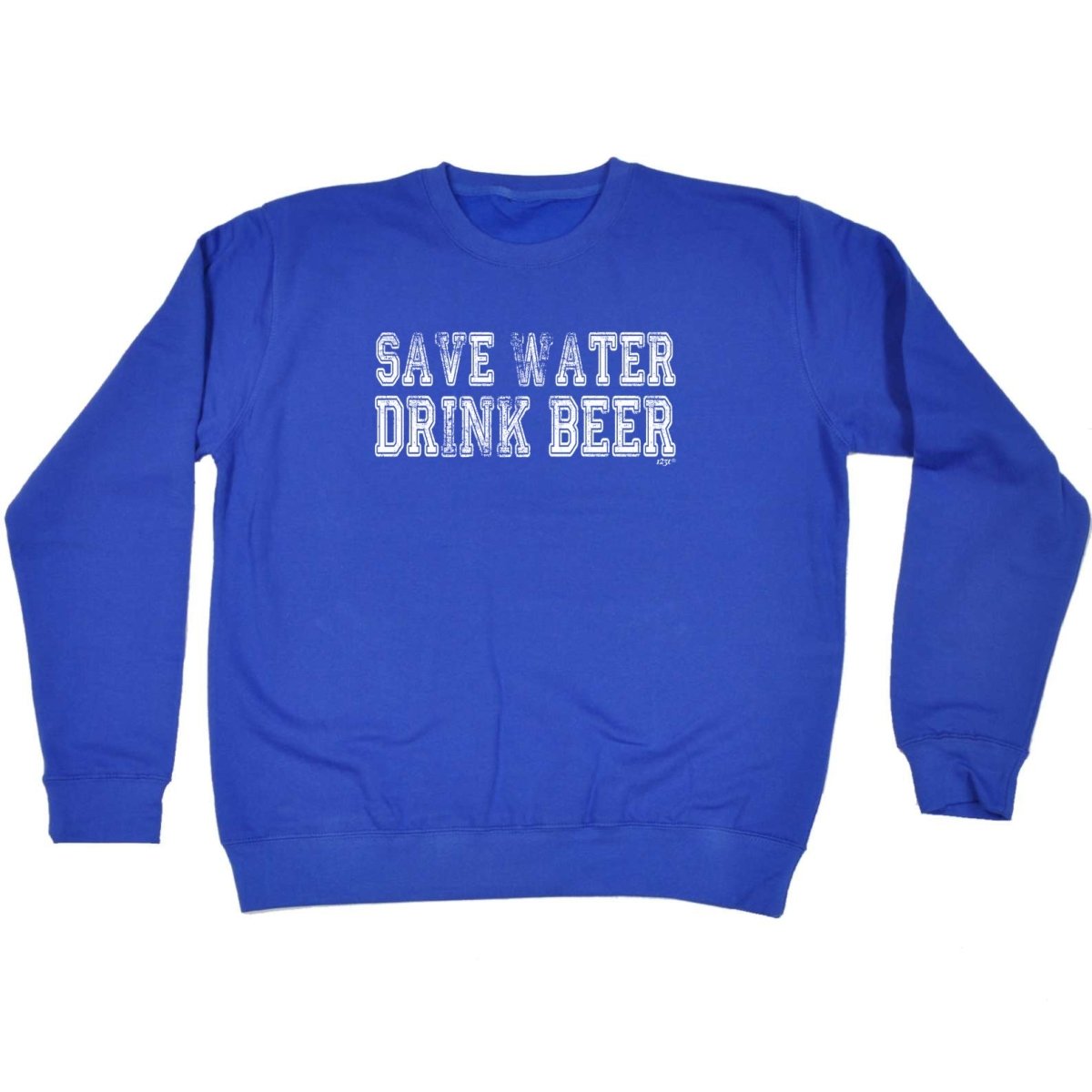 Alcohol Alcohol Save Water Drink Beer - Funny Novelty Sweatshirt - 123t Australia | Funny T-Shirts Mugs Novelty Gifts