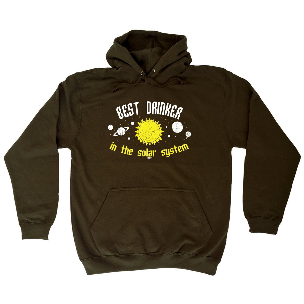 Alcohol Best Drinker Solar System - Funny Novelty Hoodies Hoodie - 123t Australia | Funny T-Shirts Mugs Novelty Gifts
