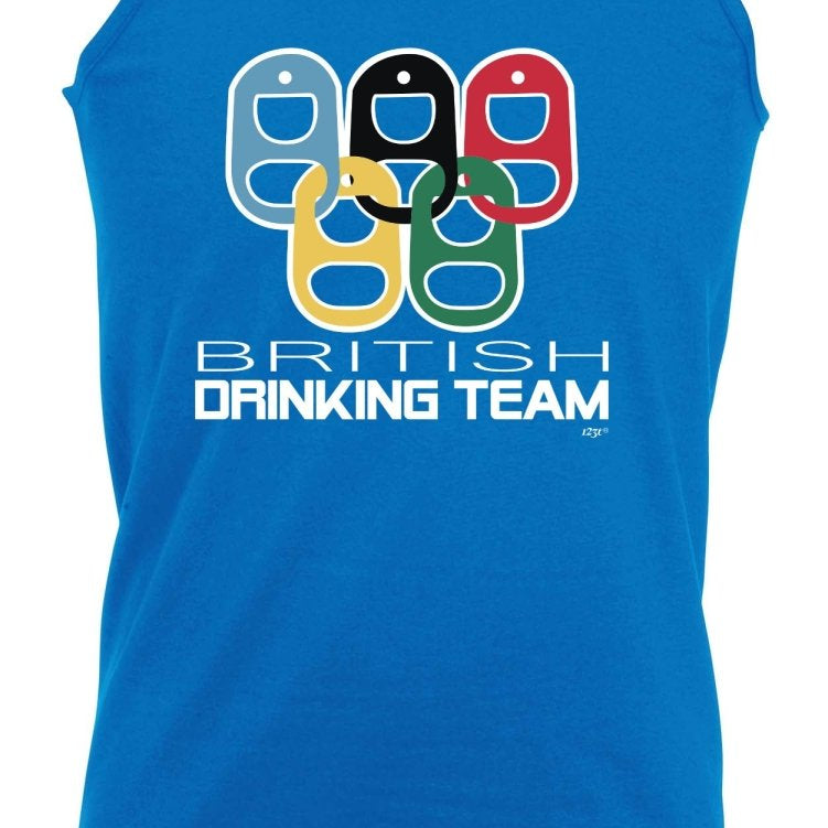 Alcohol British Drinking Team Rings - Funny Novelty Vest Singlet Unisex Tank Top - 123t Australia | Funny T-Shirts Mugs Novelty Gifts