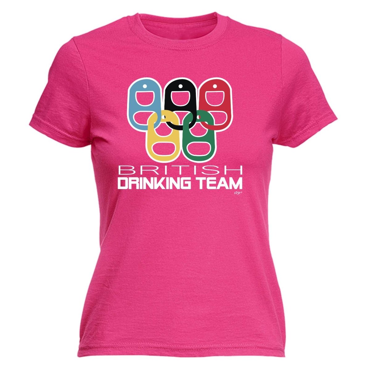 Alcohol British Drinking Team Rings - Funny Novelty Womens T-Shirt T Shirt Tshirt - 123t Australia | Funny T-Shirts Mugs Novelty Gifts