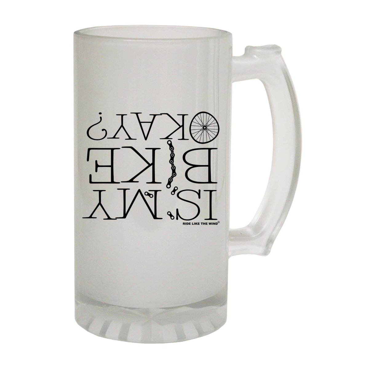 Alcohol Cycling Rltw Is My Bike Okay - Funny Novelty Beer Stein - 123t Australia | Funny T-Shirts Mugs Novelty Gifts