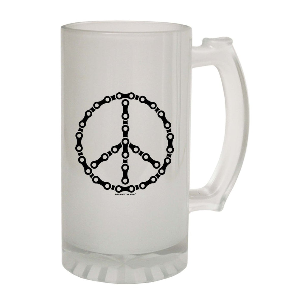 Alcohol Cycling Rltw Peace Chain - Funny Novelty Beer Stein - 123t Australia | Funny T-Shirts Mugs Novelty Gifts