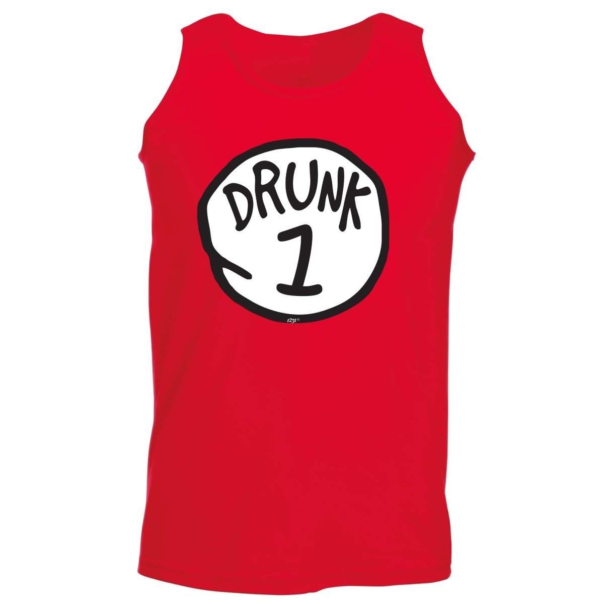 Alcohol Drunk 1 - Funny Novelty Vest Singlet Unisex Tank Top - 123t Australia | Funny T-Shirts Mugs Novelty Gifts