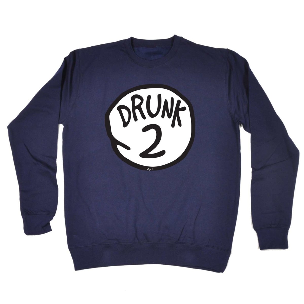 Alcohol Drunk 2 - Funny Novelty Sweatshirt - 123t Australia | Funny T-Shirts Mugs Novelty Gifts