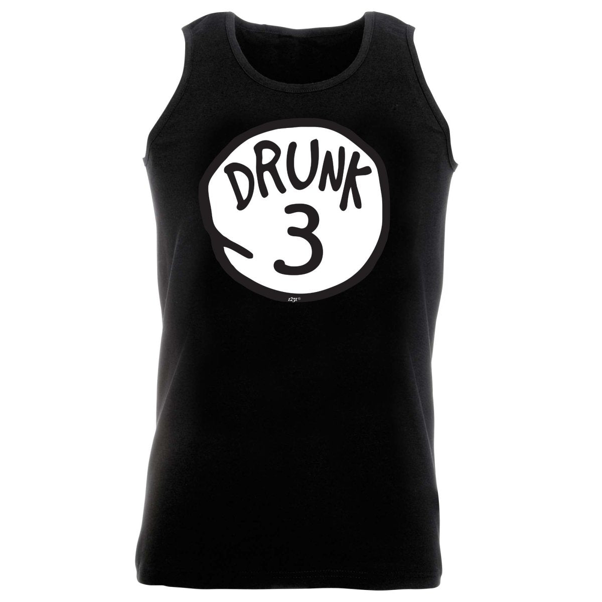 Alcohol Drunk 3 - Funny Novelty Vest Singlet Unisex Tank Top - 123t Australia | Funny T-Shirts Mugs Novelty Gifts