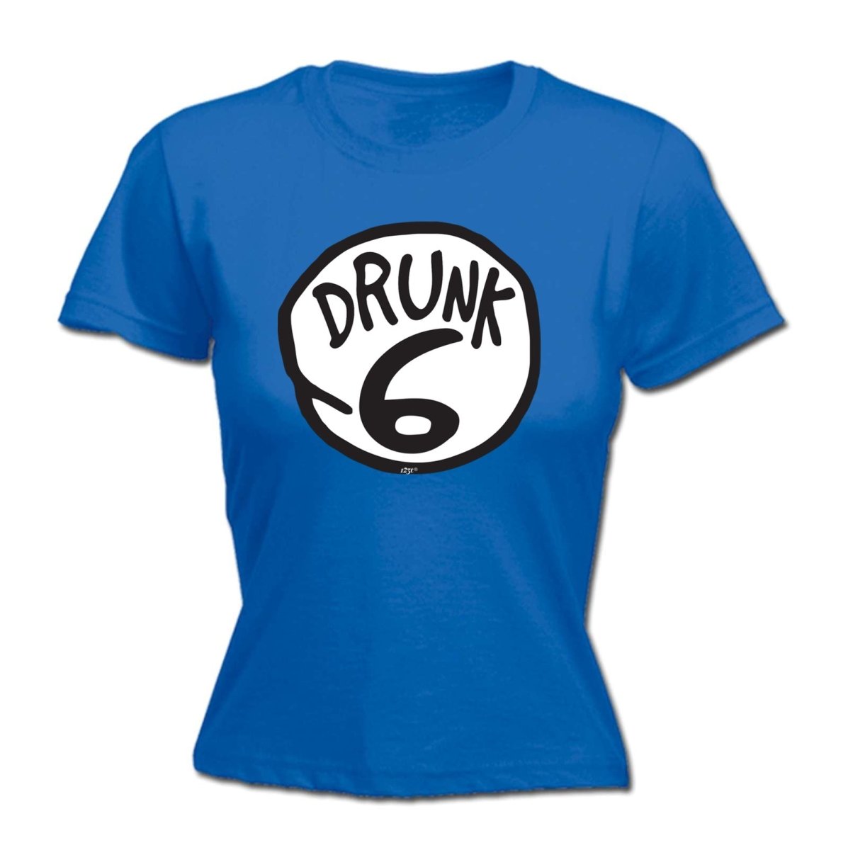 Alcohol Drunk 6 - Funny Novelty Womens T-Shirt T Shirt Tshirt - 123t Australia | Funny T-Shirts Mugs Novelty Gifts