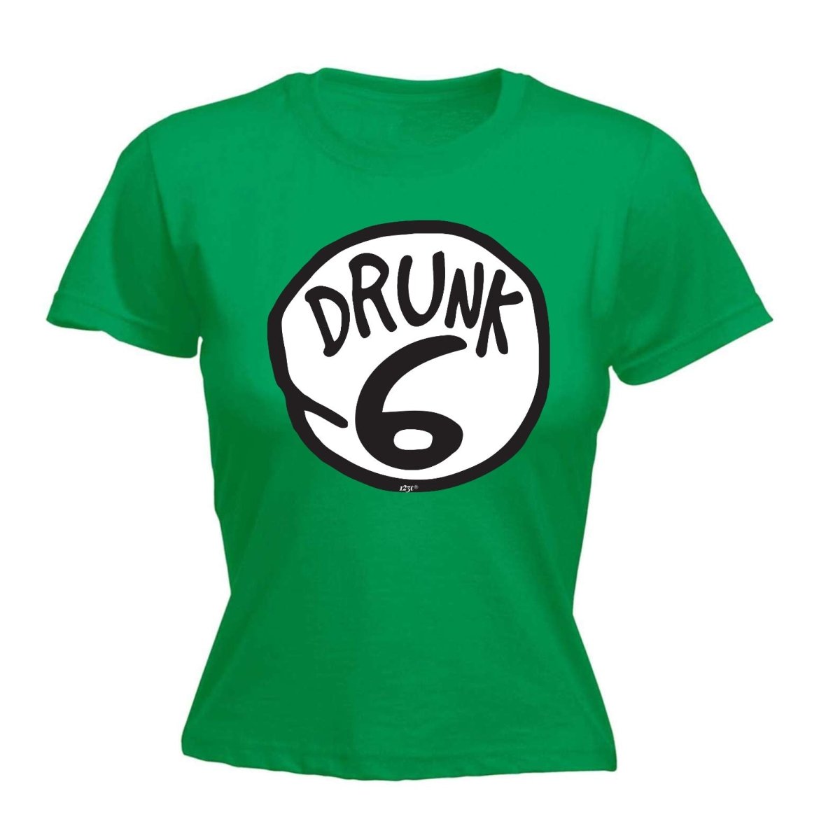 Alcohol Drunk 6 - Funny Novelty Womens T-Shirt T Shirt Tshirt - 123t Australia | Funny T-Shirts Mugs Novelty Gifts