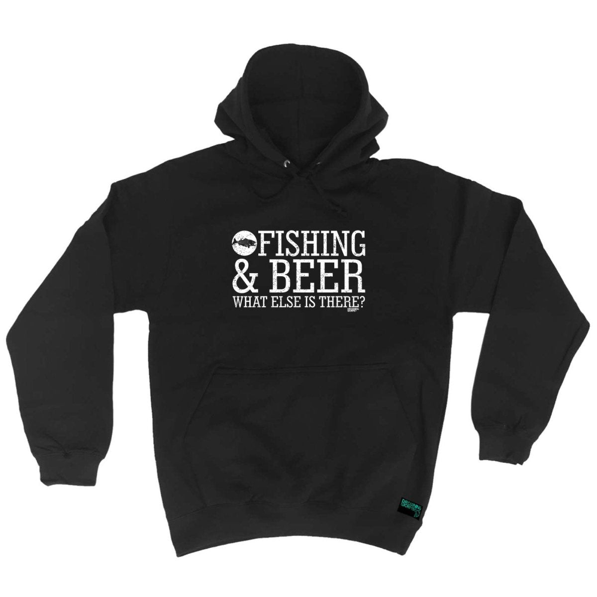 Alcohol Dw Fishing And Beer What Else Is There - Funny Novelty Hoodies Hoodie - 123t Australia | Funny T-Shirts Mugs Novelty Gifts