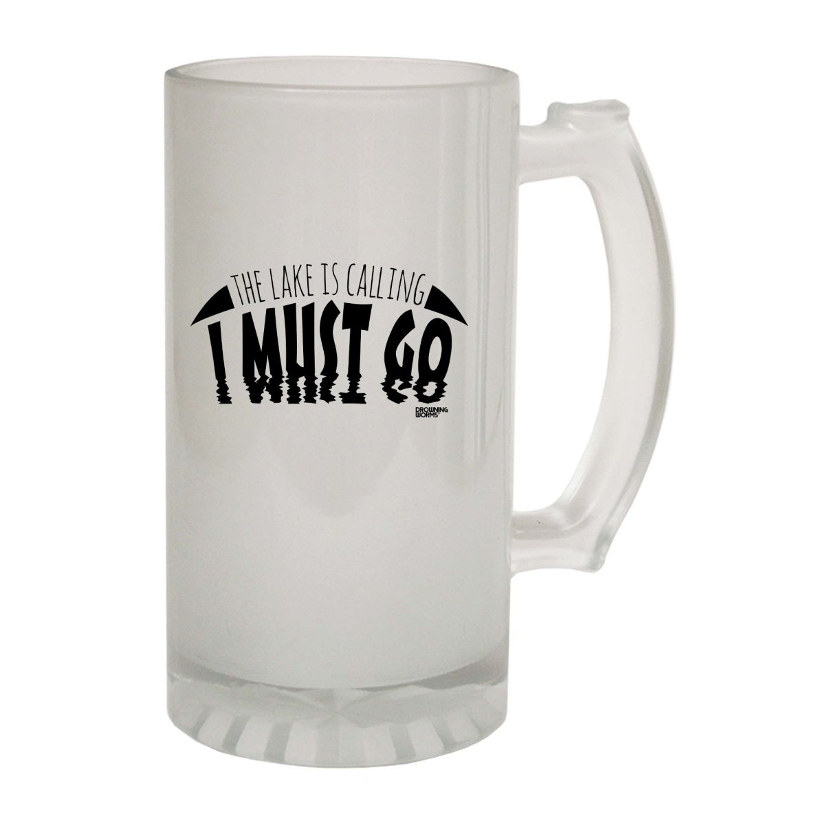 Alcohol Fishing Dw The Lake Is Calling I Must Go - Funny Novelty Beer Stein - 123t Australia | Funny T-Shirts Mugs Novelty Gifts
