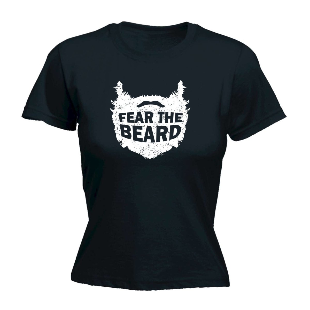 Animal Fear The Beard - Funny Novelty Womens T-Shirt T Shirt Tshirt - 123t Australia | Funny T-Shirts Mugs Novelty Gifts