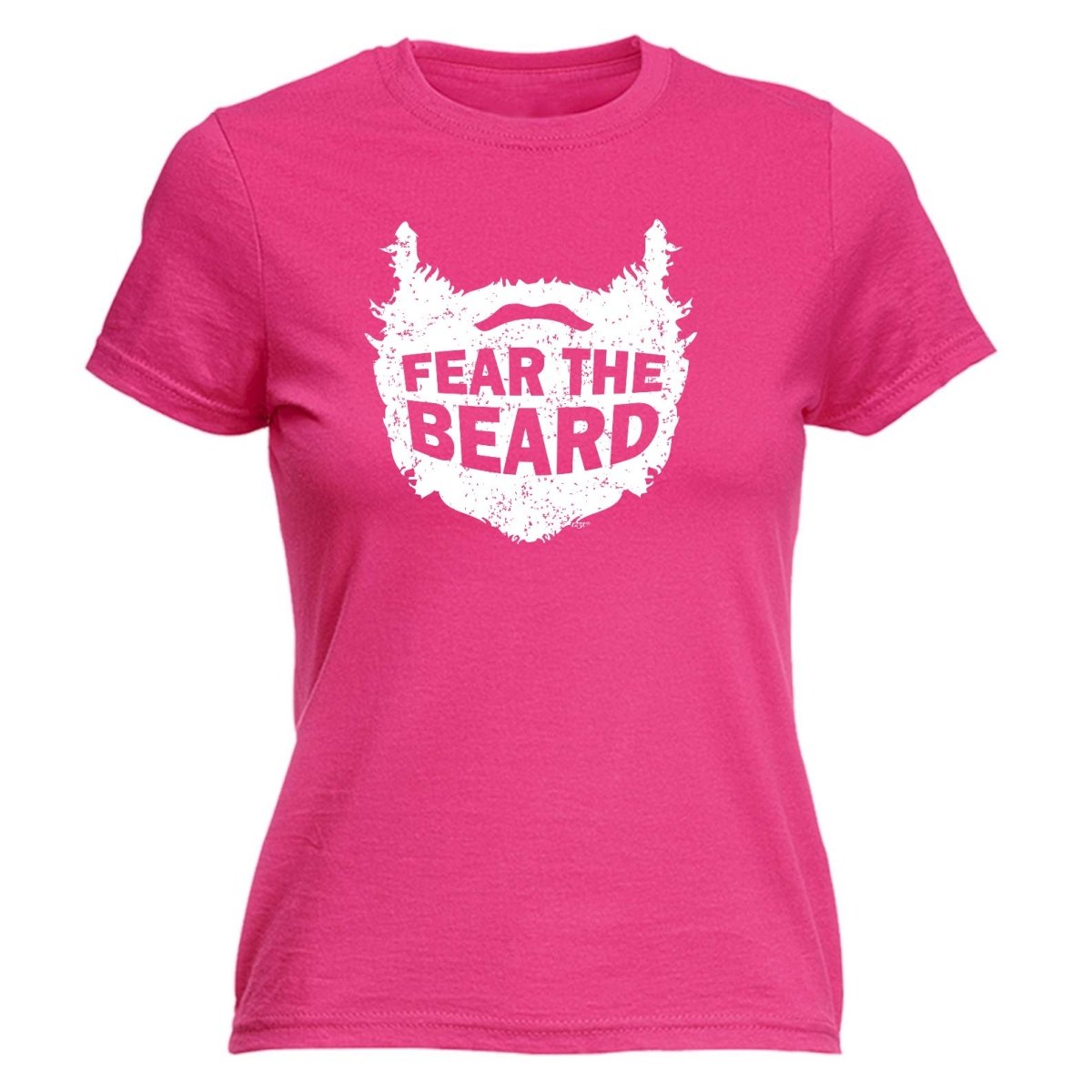 Animal Fear The Beard - Funny Novelty Womens T-Shirt T Shirt Tshirt - 123t Australia | Funny T-Shirts Mugs Novelty Gifts