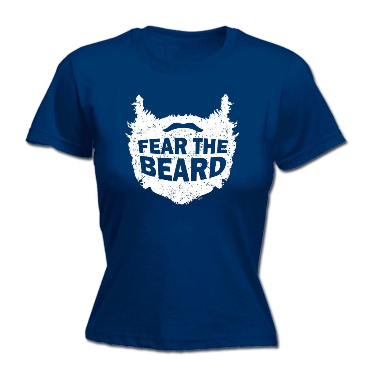 Animal Fear The Beard - Funny Novelty Womens T-Shirt T Shirt Tshirt - 123t Australia | Funny T-Shirts Mugs Novelty Gifts