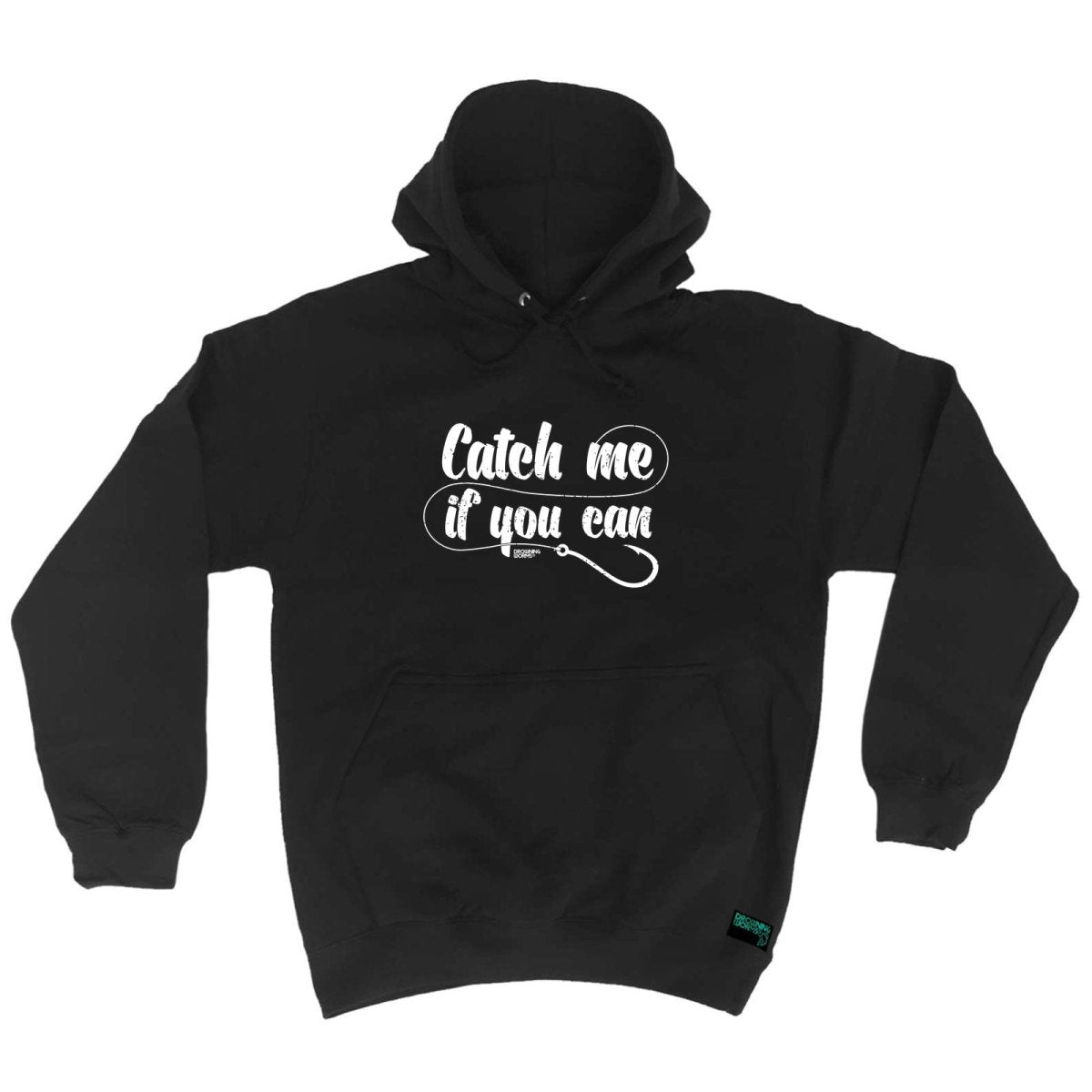 Animal Fishing Dw Catch Me If You Can - Funny Novelty Hoodies Hoodie - 123t Australia | Funny T-Shirts Mugs Novelty Gifts