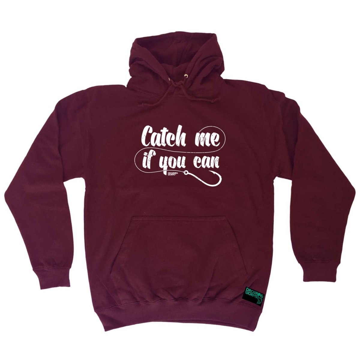Animal Fishing Dw Catch Me If You Can - Funny Novelty Hoodies Hoodie - 123t Australia | Funny T-Shirts Mugs Novelty Gifts