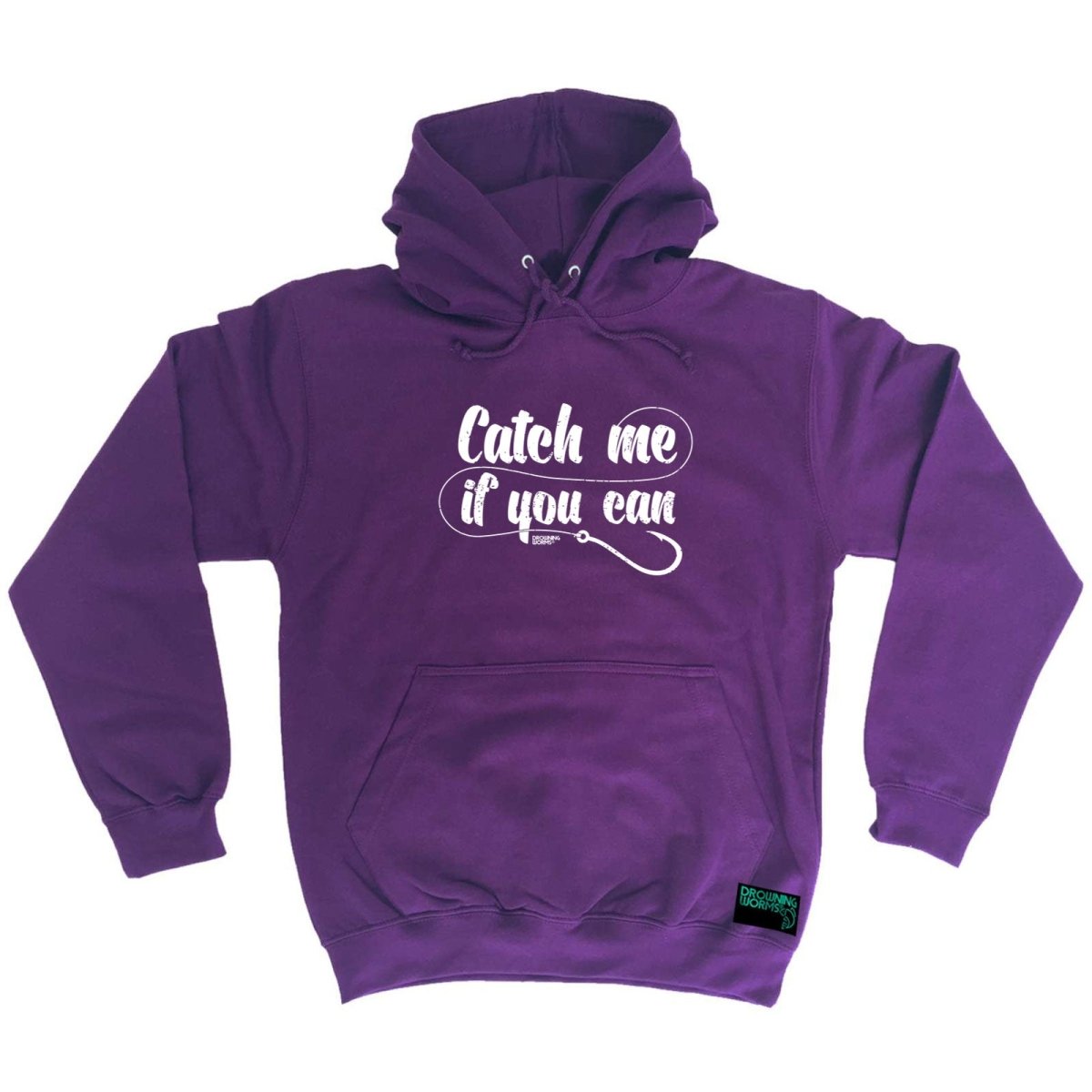 Animal Fishing Dw Catch Me If You Can - Funny Novelty Hoodies Hoodie - 123t Australia | Funny T-Shirts Mugs Novelty Gifts