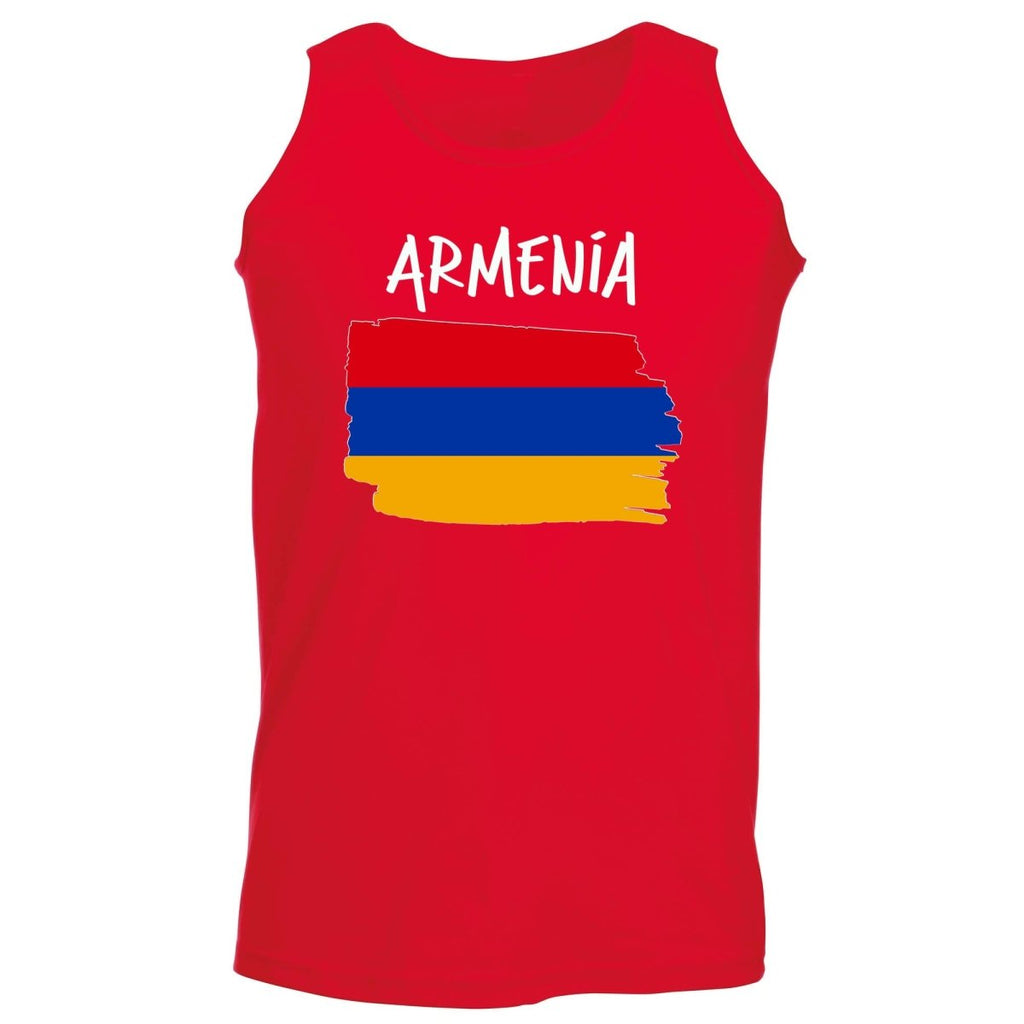 Armenia Country Flag Nationality - Vest Singlet Unisex Tank Top - 123t Australia | Funny T-Shirts Mugs Novelty Gifts