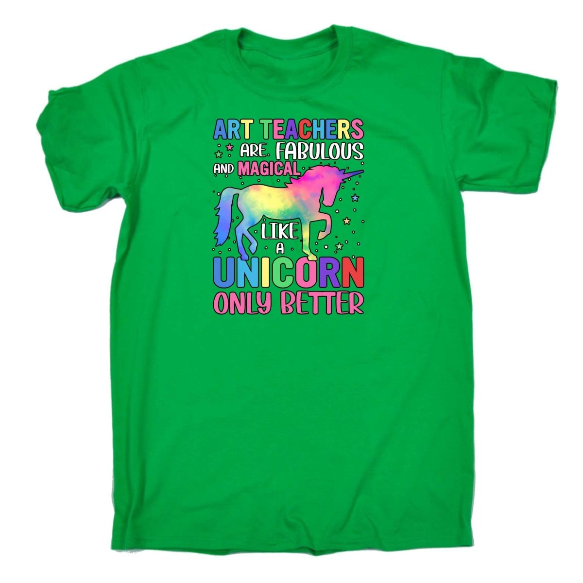 Art Teachers Fabulous And Magical Like Unicorns - Mens Funny T-Shirt Tshirts Tee Shirt - 123t Australia | Funny T-Shirts Mugs Novelty Gifts