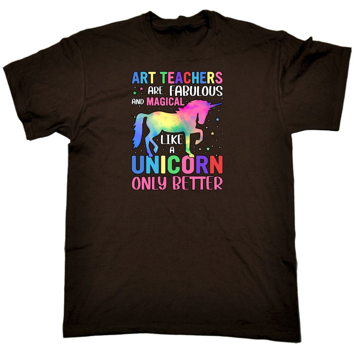 Art Teachers Fabulous And Magical Like Unicorns - Mens Funny T-Shirt Tshirts Tee Shirt - 123t Australia | Funny T-Shirts Mugs Novelty Gifts